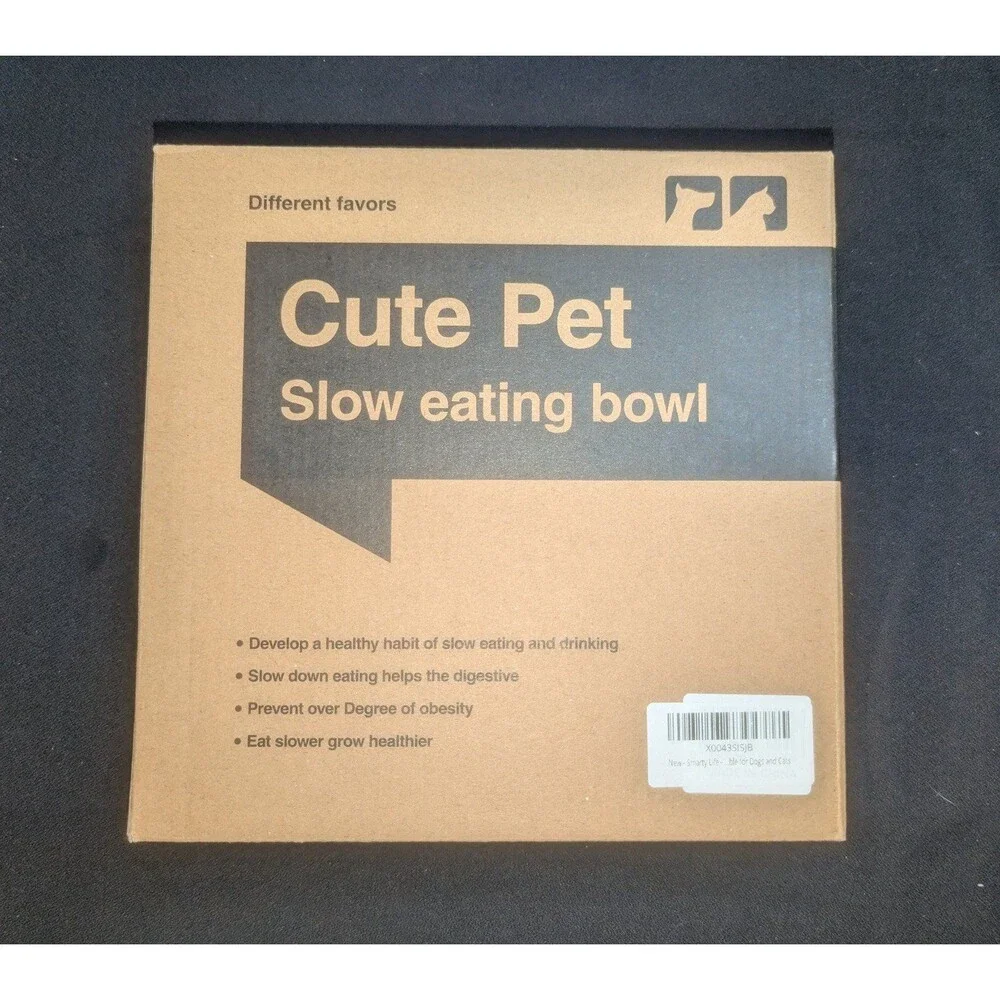 Pet Slow Eating Bowl